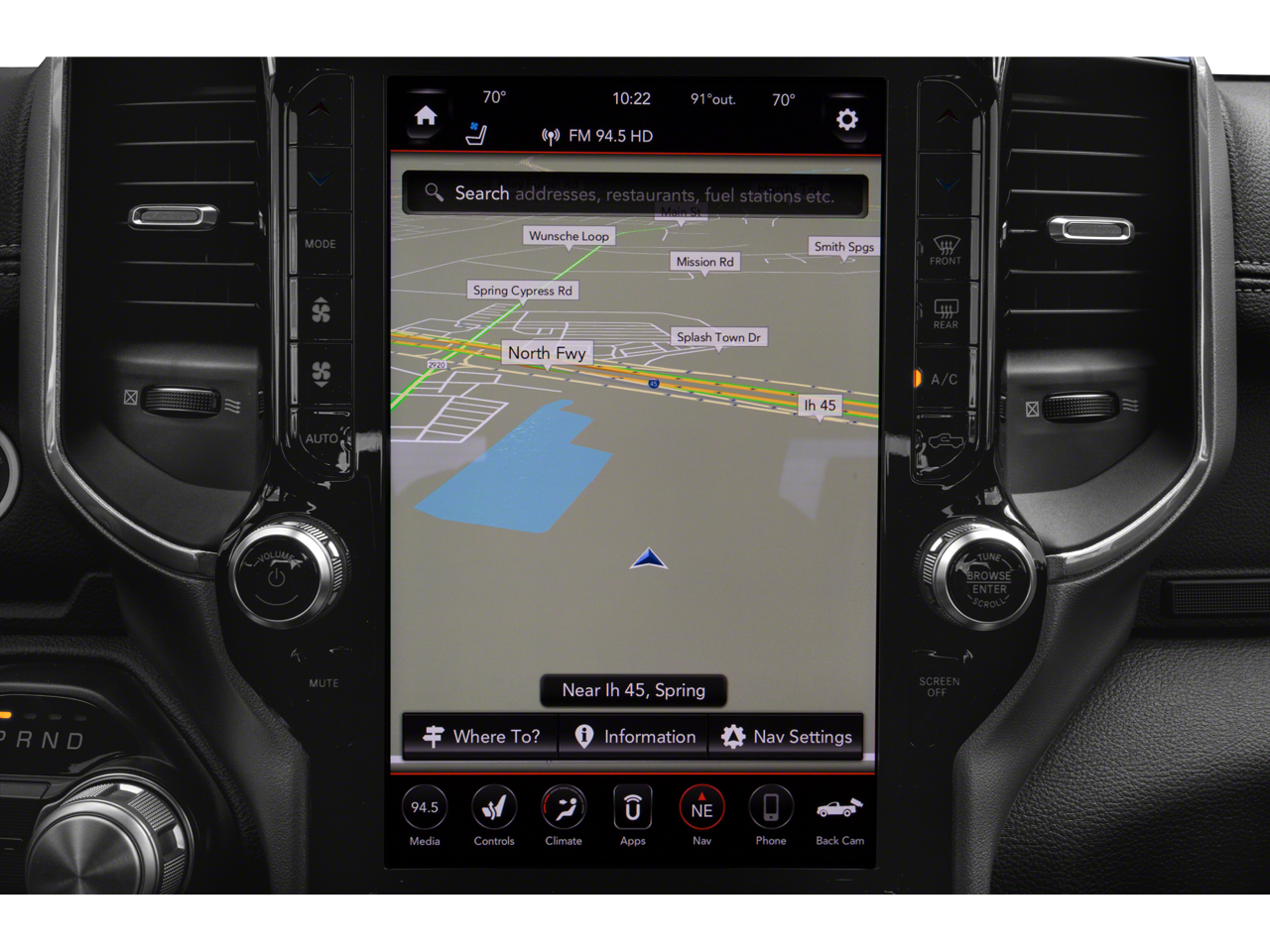 2020 RAM Ram 1500 Laramie Crew Cab 4x4 5'7' Box