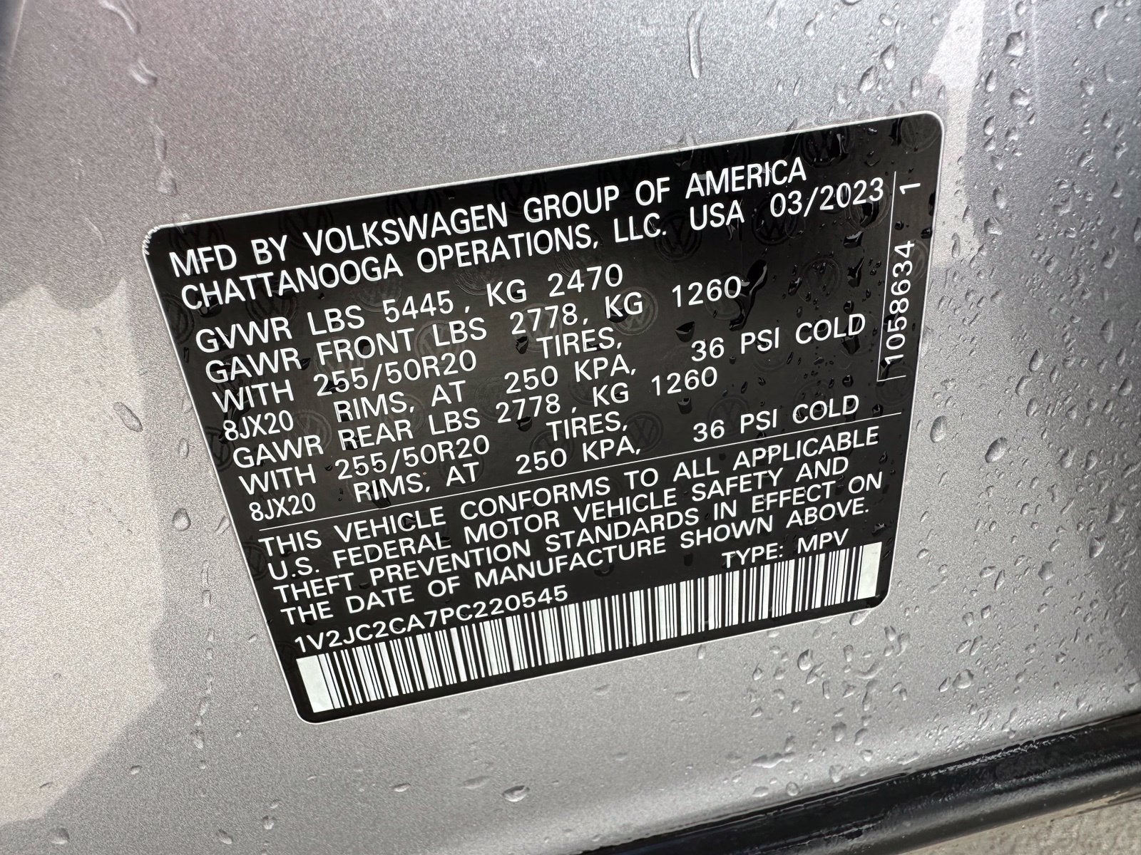 2023 Volkswagen Atlas Cross Sport 2.0T SE w/Technology