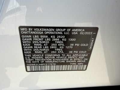 2023 Volkswagen Atlas Cross Sport 3.6L V6 SE w/Technology