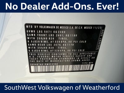 2024 Volkswagen Tiguan 2.0T SEL R-Line