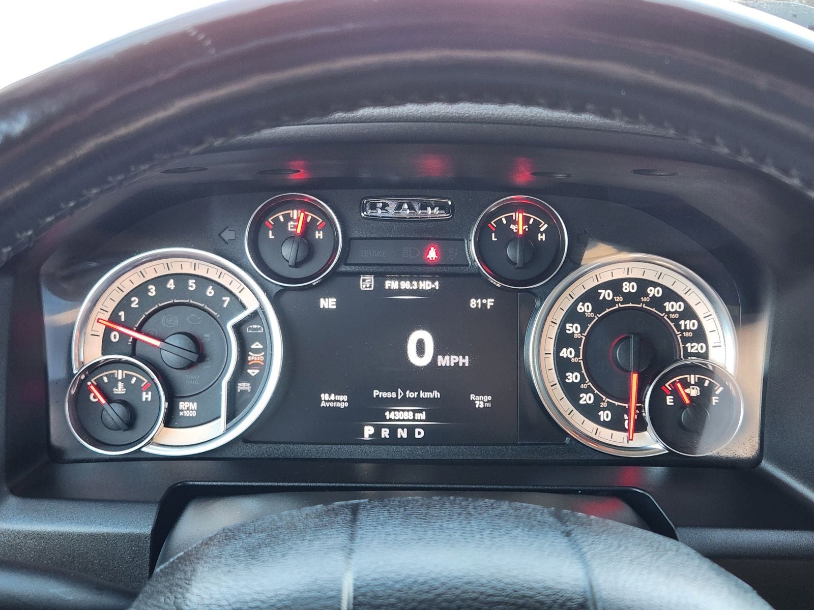 2018 RAM Ram 1500 Big Horn Crew Cab 4x4 5'7' Box