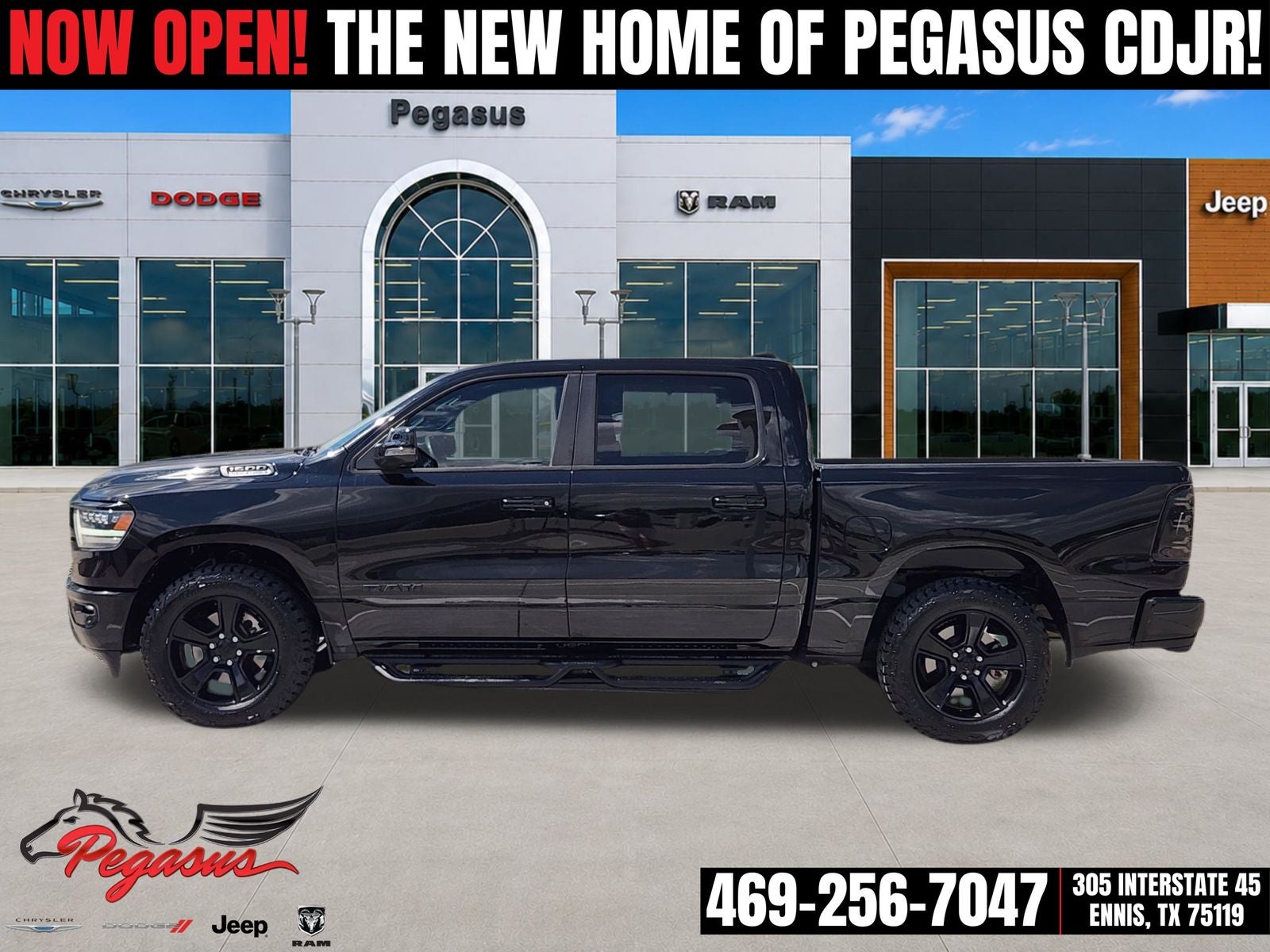 2023 RAM Ram 1500 Lone Star Crew Cab 4x4 5'7' Box