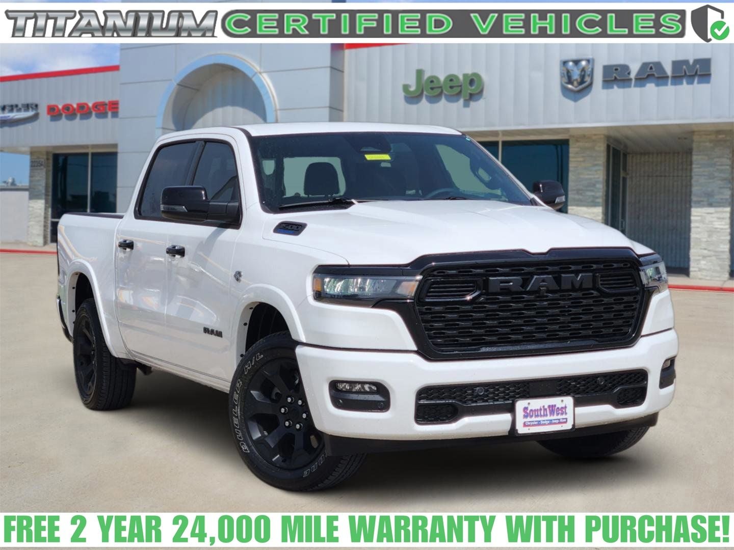 2026 RAM Ram 1500 Lone Star Crew Cab 4x4 5'7' Box