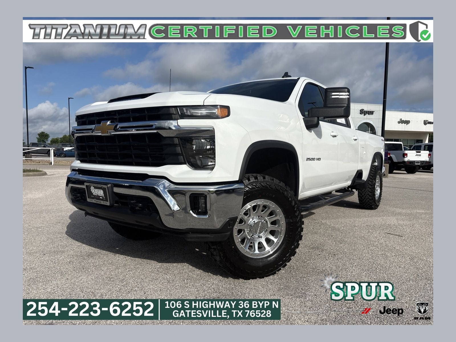 2025 Chevrolet Silverado 2500HD 4WD Crew Cab Long Bed LT