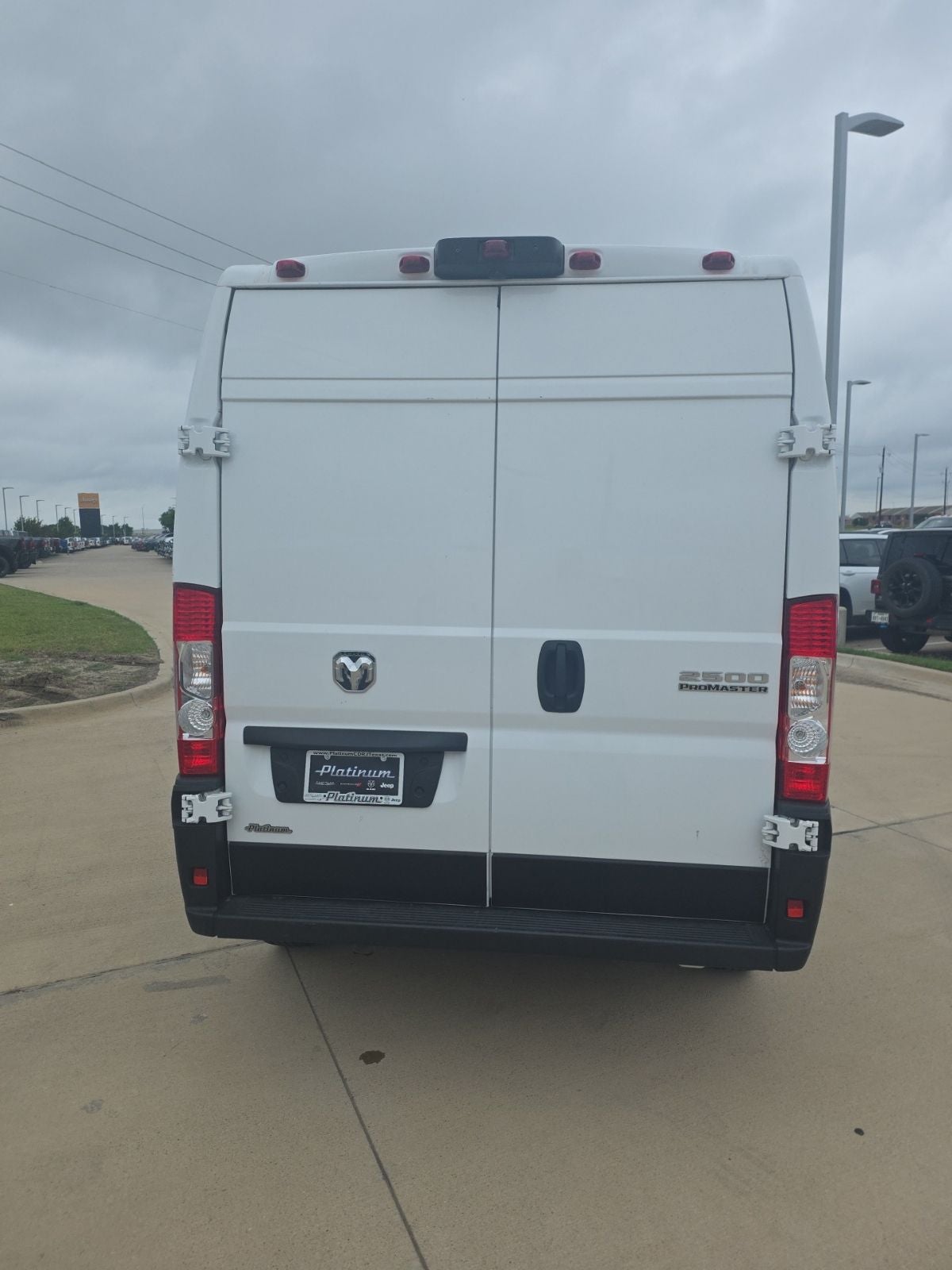 2025 RAM ProMaster 2500 Cargo Van Tradesman High Roof 159' WB w/Pass Seat