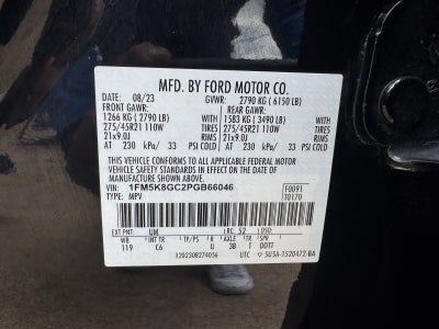2023 Ford Explorer ST