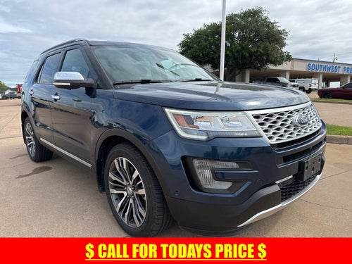 2017 Ford Explorer Platinum
