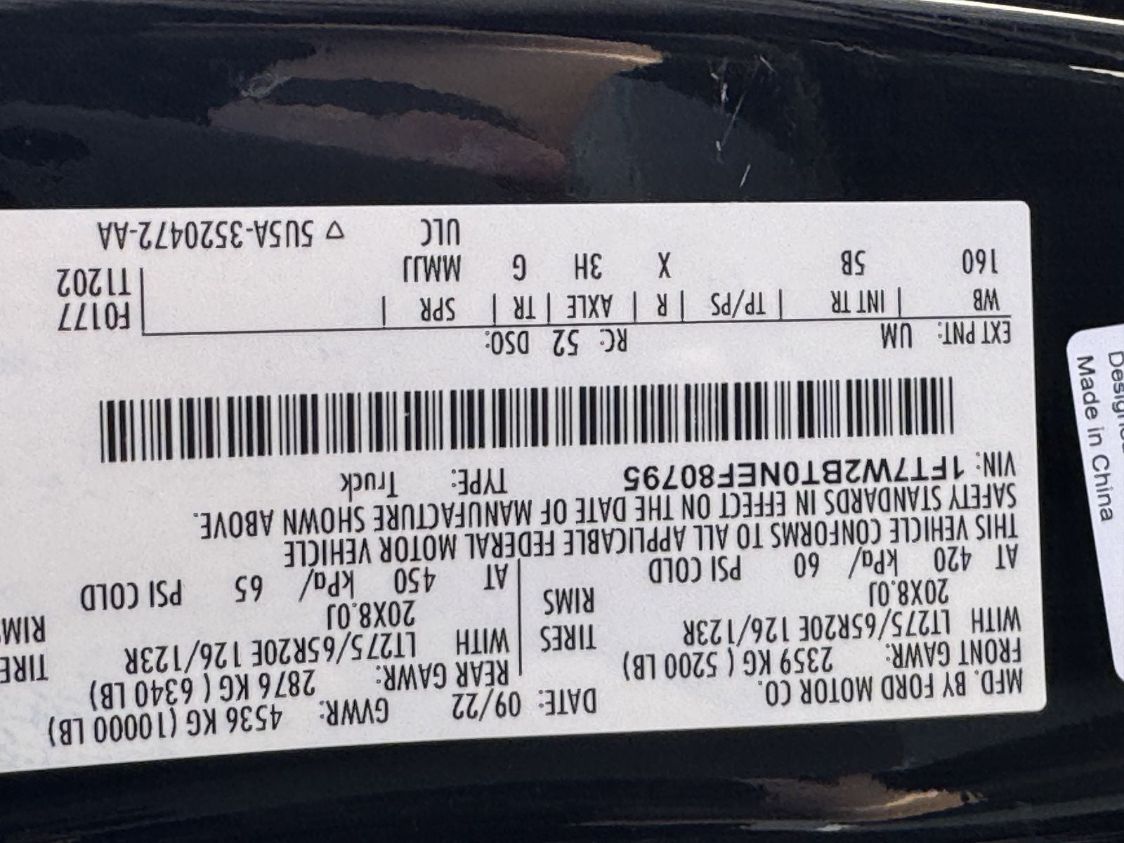 2022 Ford F-250SD F-250® Lariat®