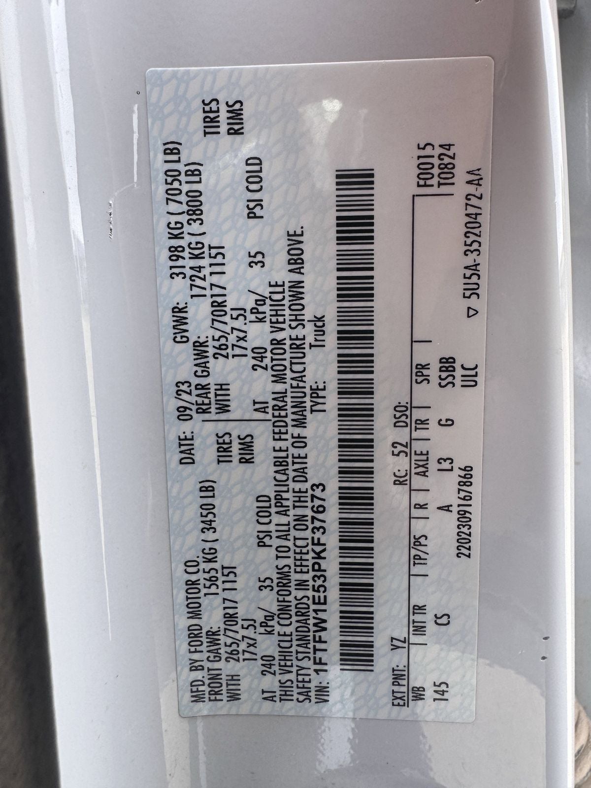 2023 Ford F-150 XL