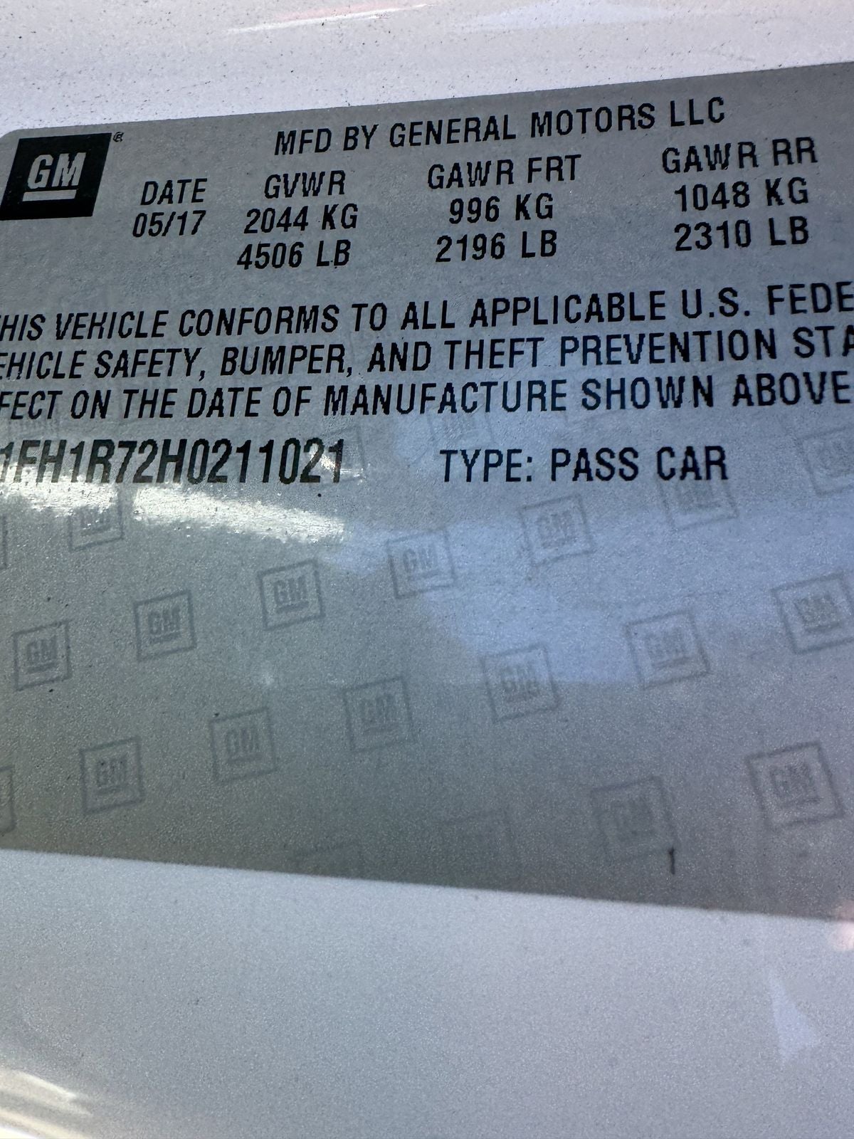 2017 Chevrolet Camaro SS 2SS