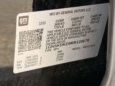 2024 Chevrolet Suburban Z71