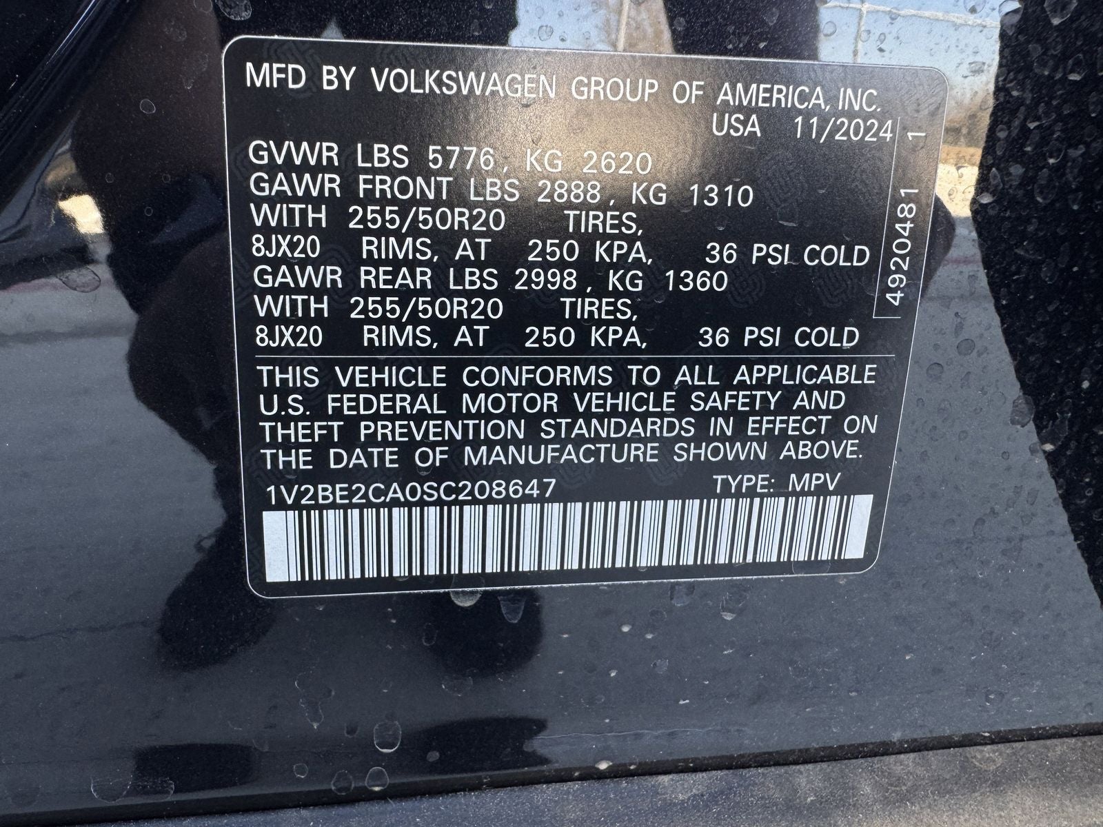 2025 Volkswagen Atlas Cross Sport 2.0T SEL