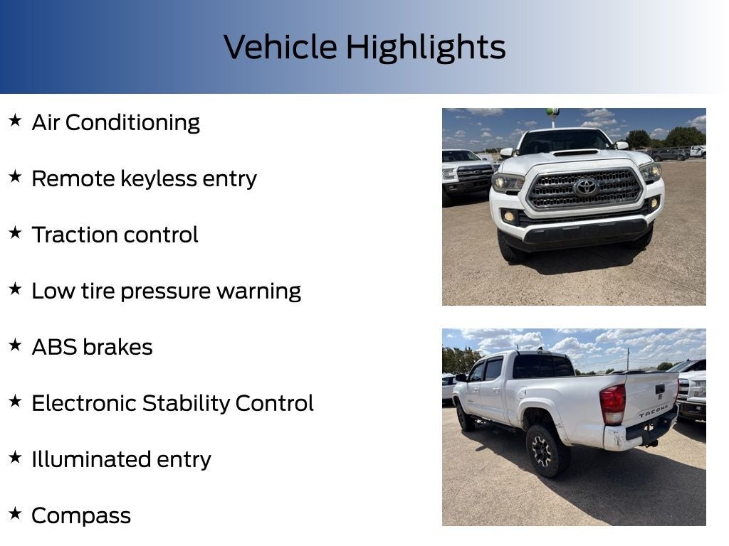 2016 Toyota Tacoma TRD Sport