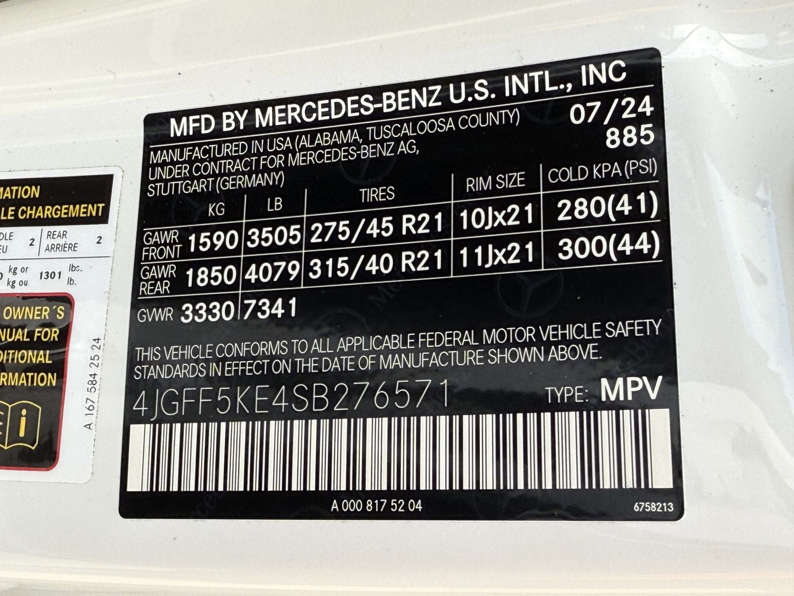 2025 Mercedes-Benz GLS GLS 450 4MATIC®