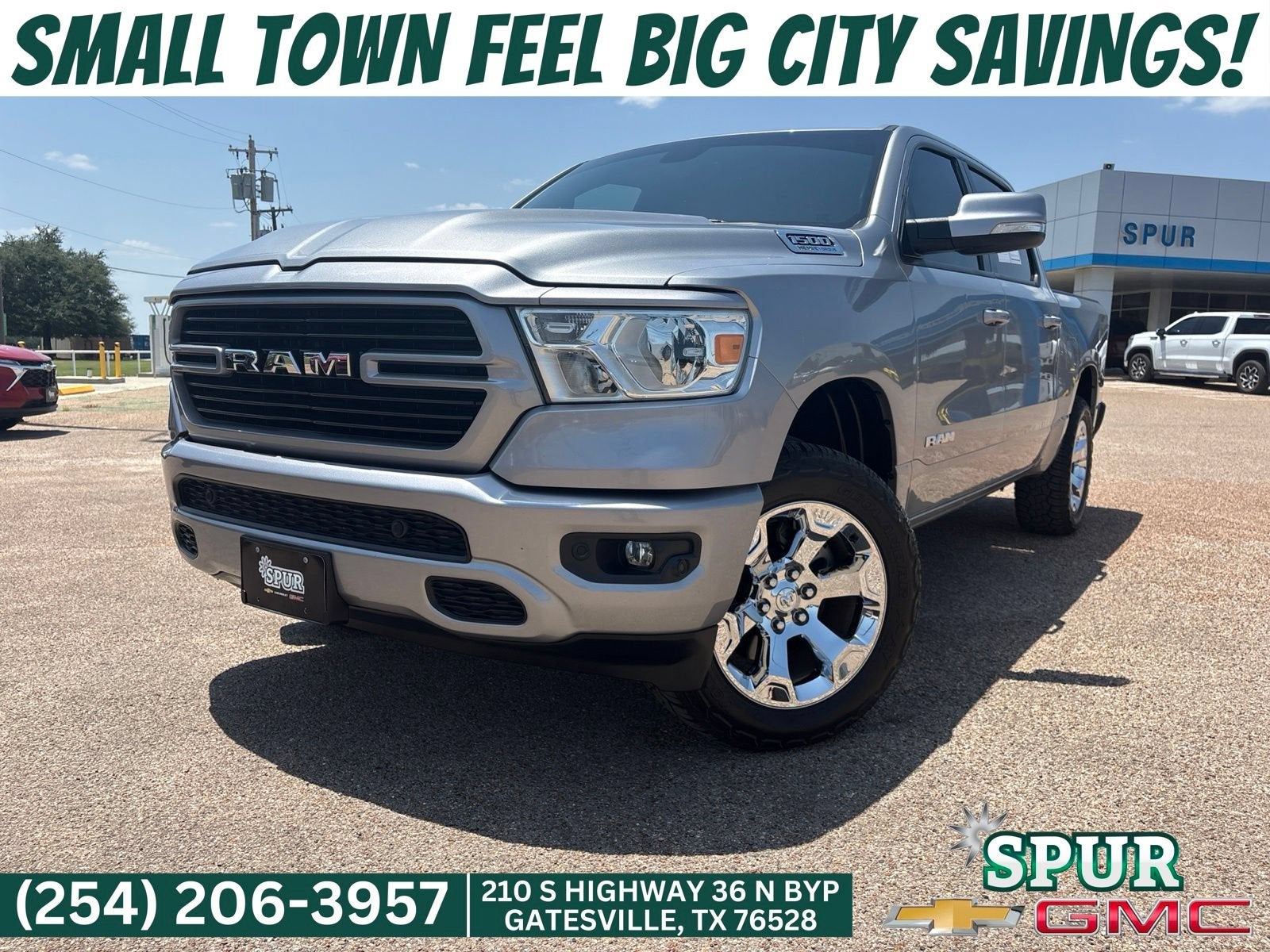 2021 RAM 1500 Lone Star Crew Cab 4x4 5'7" Box