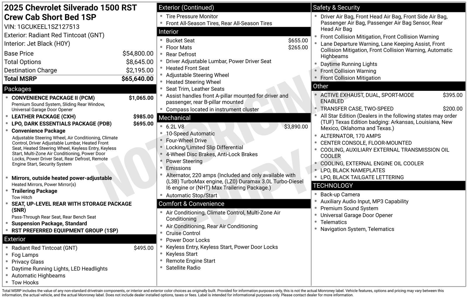 2025 Chevrolet Silverado 1500 RST - Photo 36