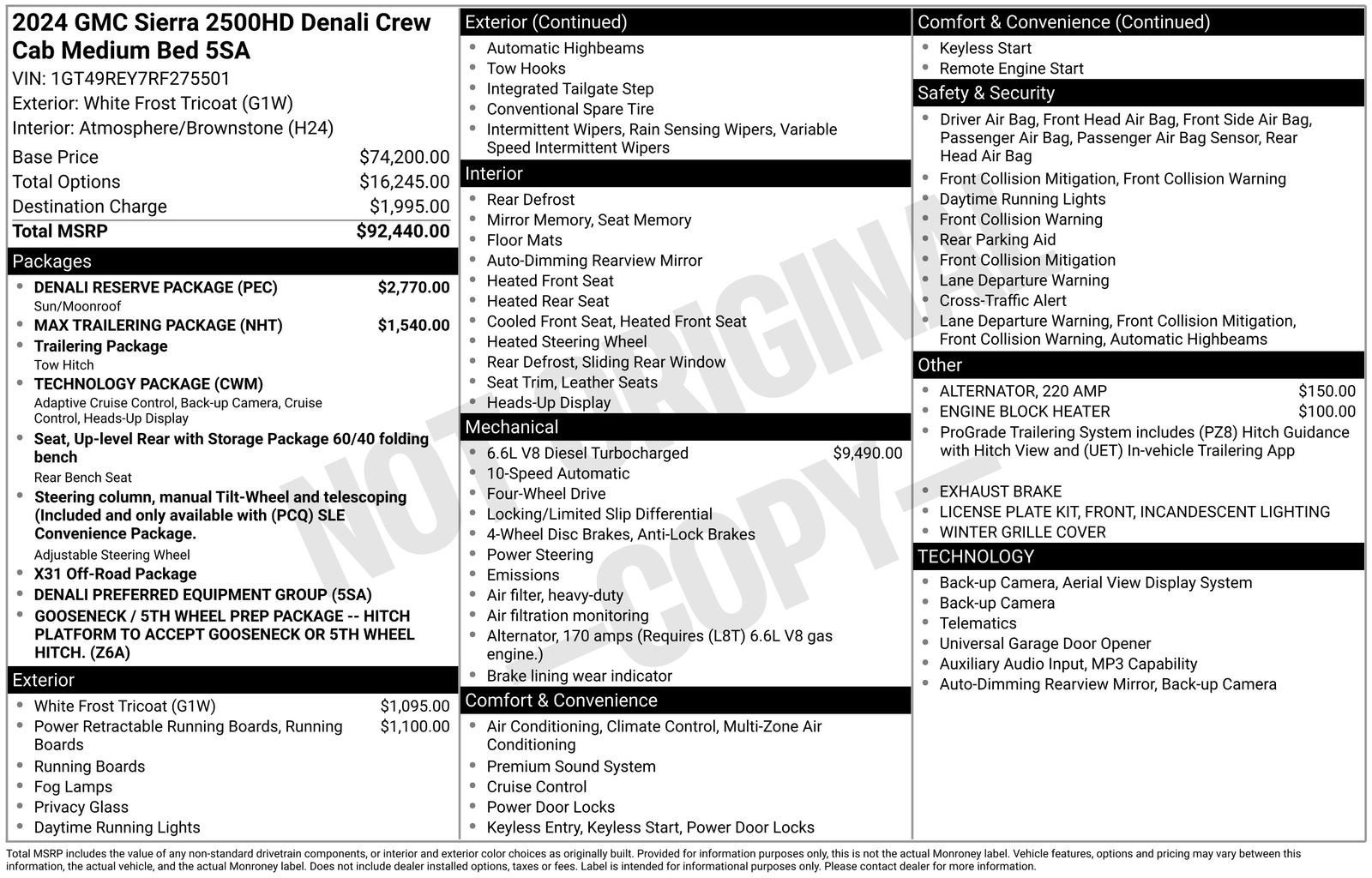 2024 GMC Sierra 2500 HD Denali