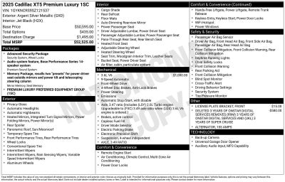 2025 Cadillac XT5 Premium Luxury