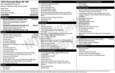 2023 Chevrolet Blazer RS