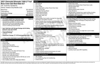 2021 Chevrolet Silverado 1500 LT Trail Boss