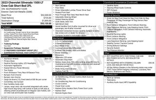 2023 Chevrolet Silverado 1500 LT (2FL)