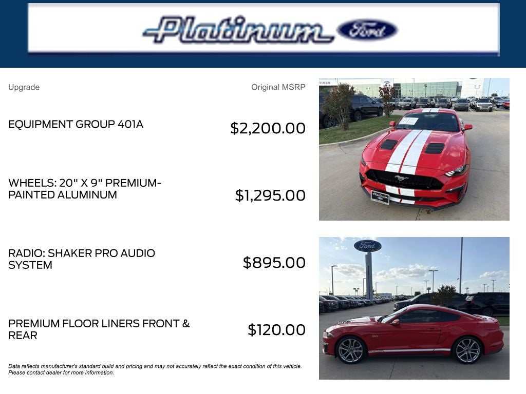 2018 Ford Mustang GT Premium