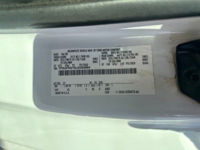 2020 Ford F-550SD XL DRW