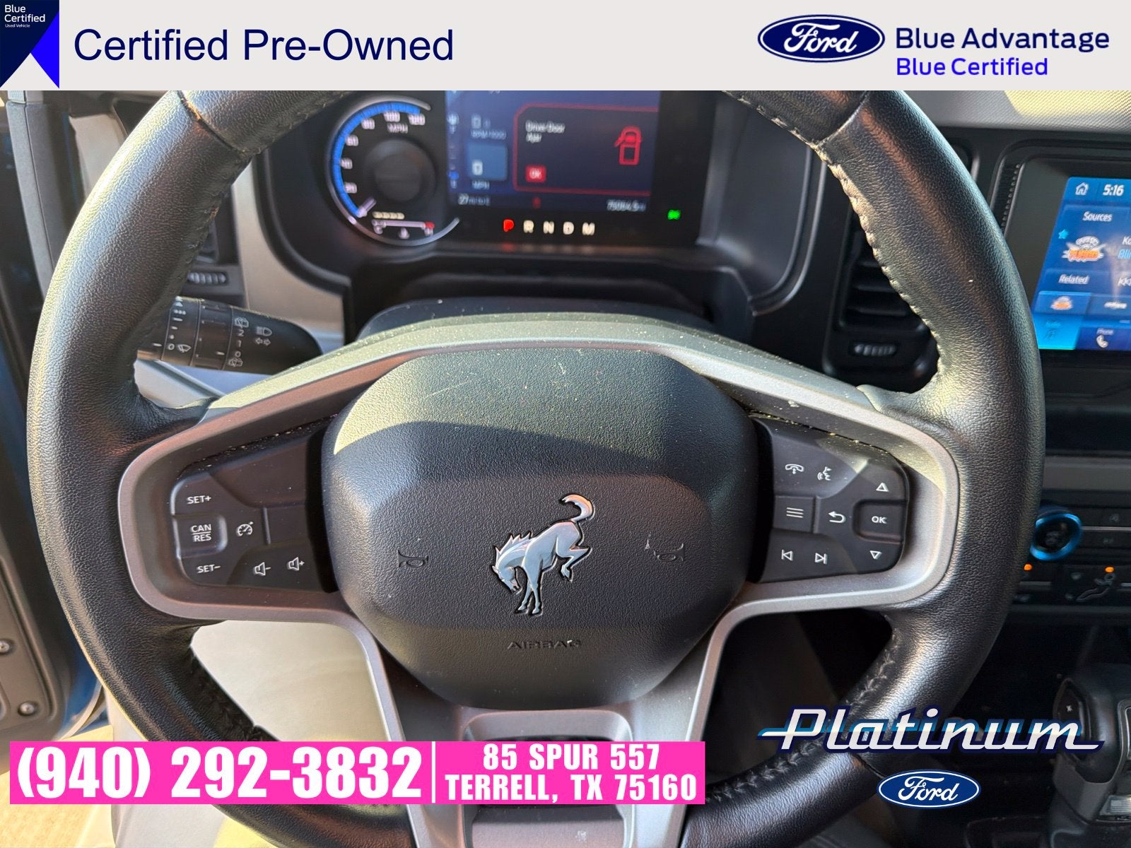 2022 Ford Bronco Black Diamond