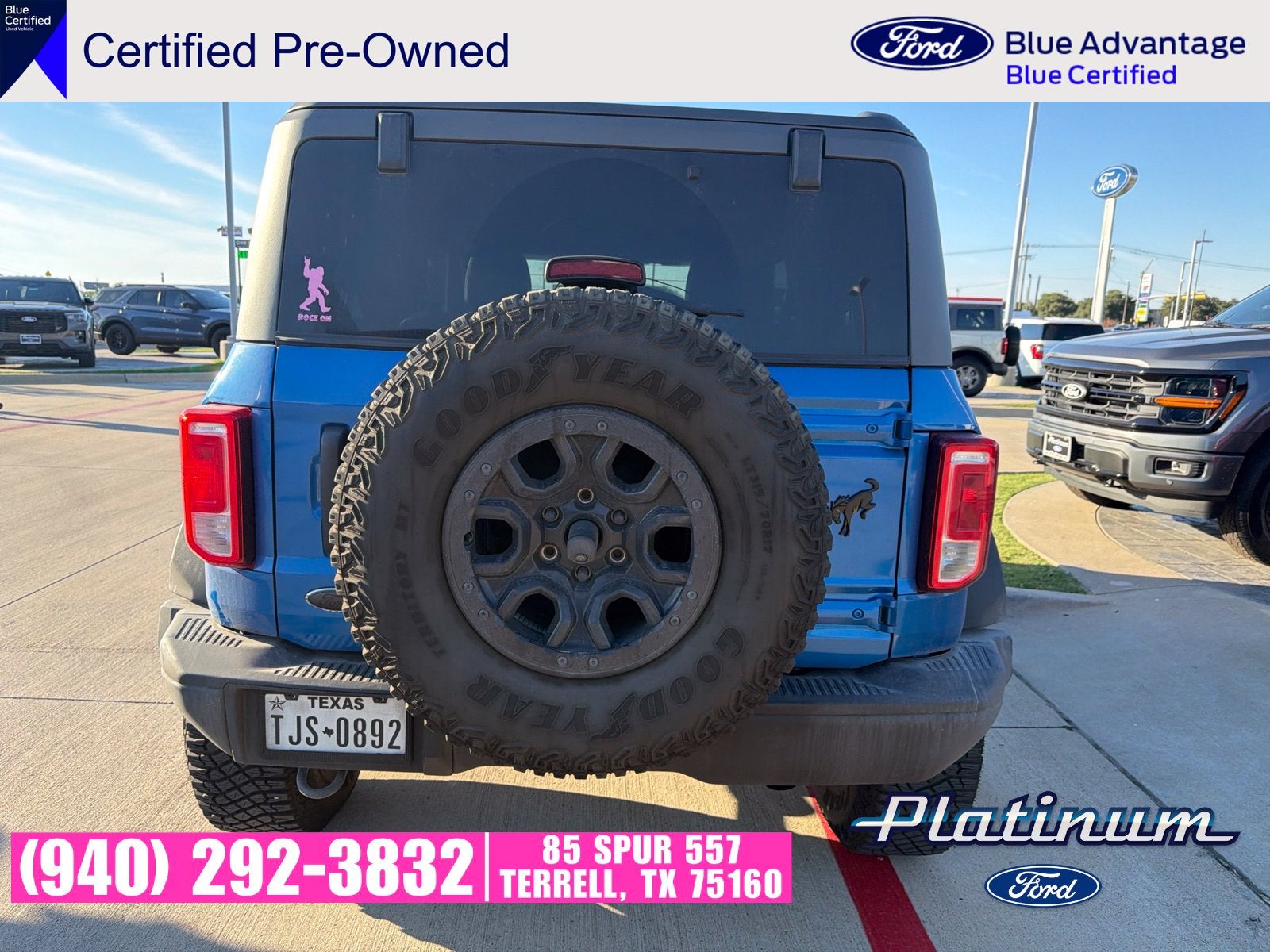 2022 Ford Bronco Black Diamond