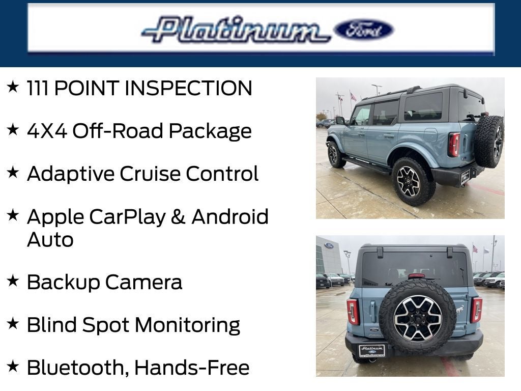 2022 Ford Bronco Outer Banks