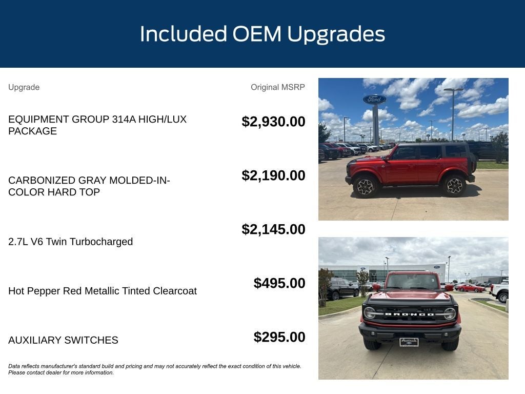2024 Ford Bronco Outer Banks