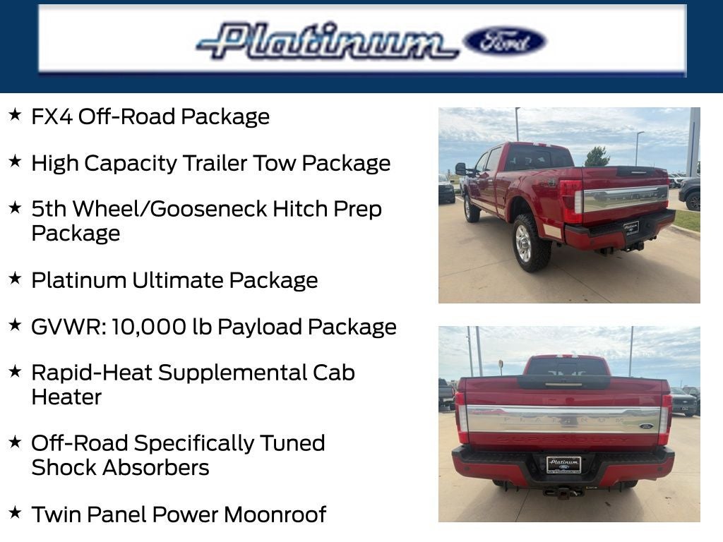2019 Ford F-250SD Platinum