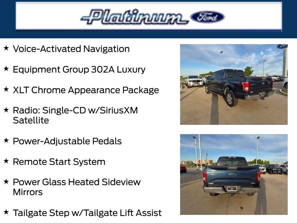 2016 Ford F-150 XLT