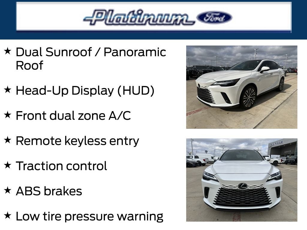 2023 Lexus RX 350 Premium Plus