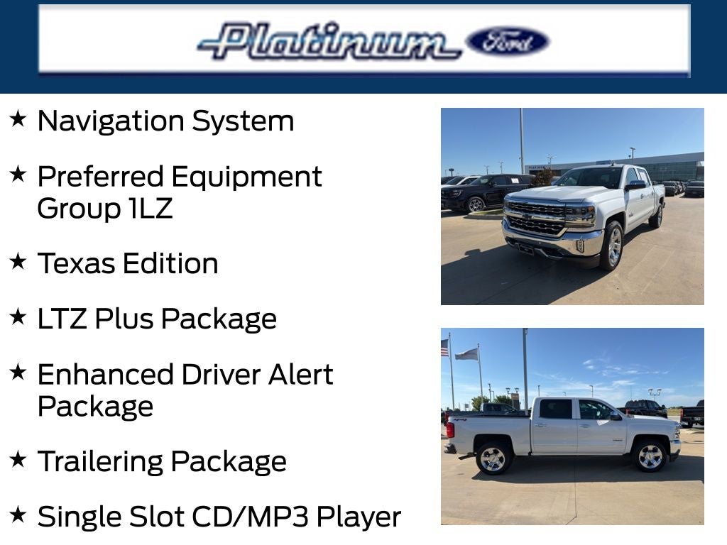 2018 Chevrolet Silverado 1500 LTZ 1LZ