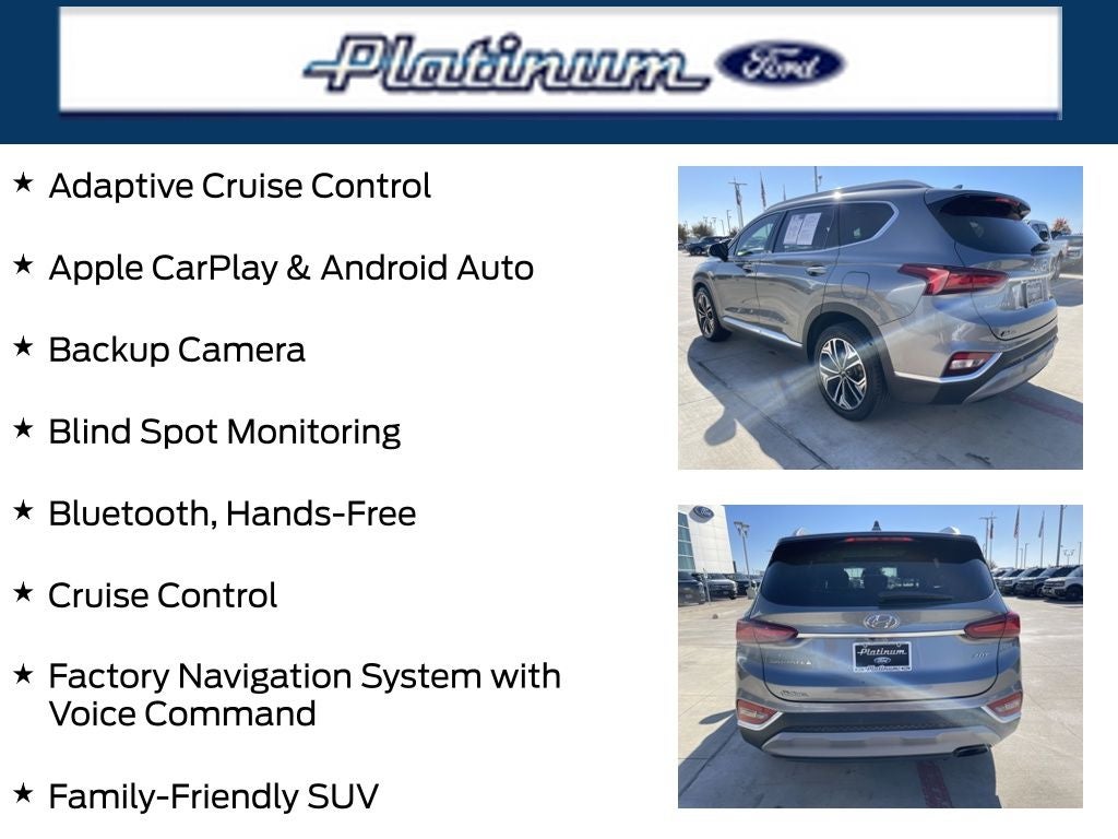 2019 Hyundai Santa Fe Ultimate