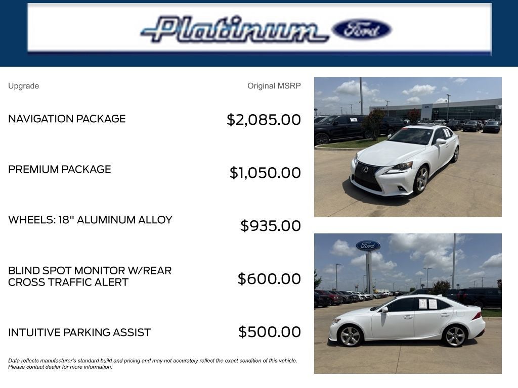 2014 Lexus IS 350