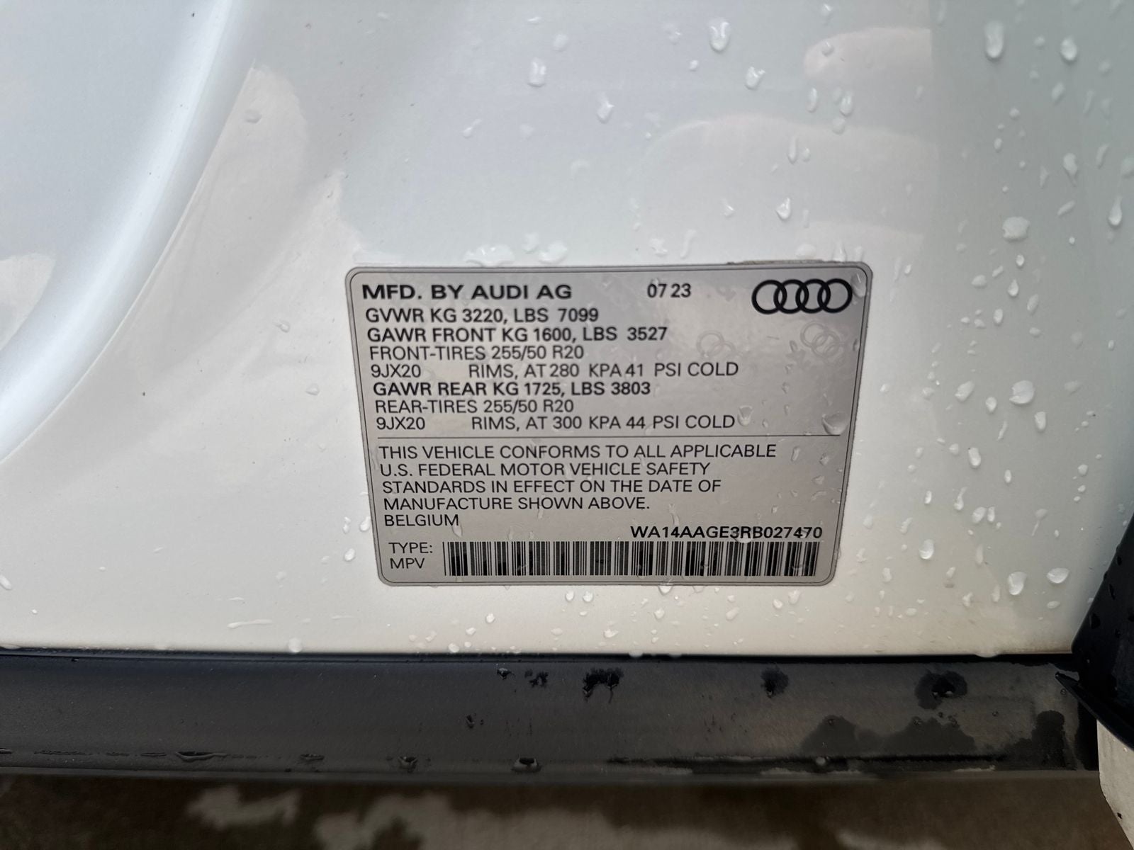 2024 Audi Q8 e-tron Premium quattro