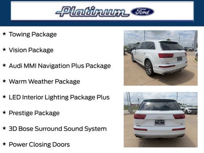 2018 Audi Q7 3.0T Prestige quattro