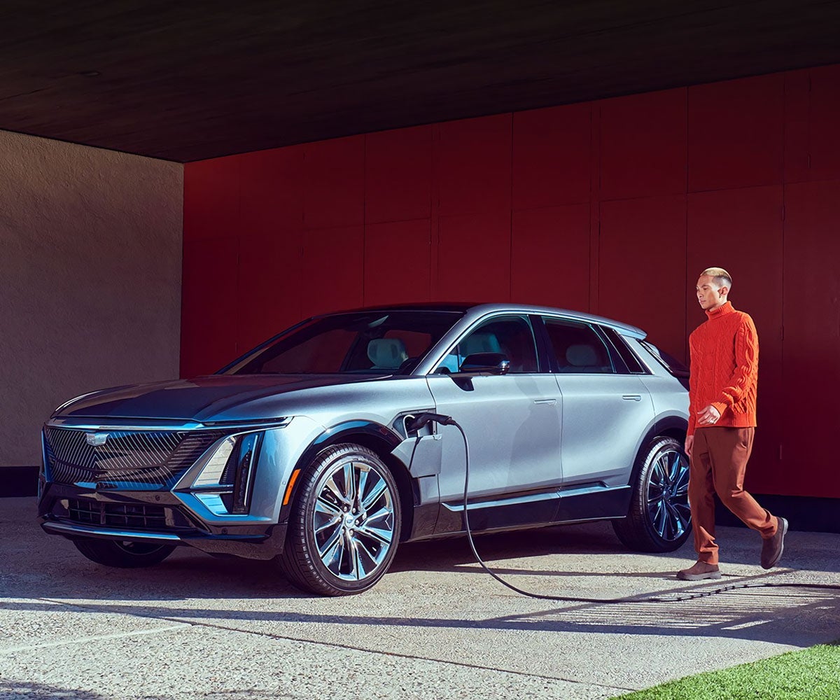 Cadillac Lyriq charging