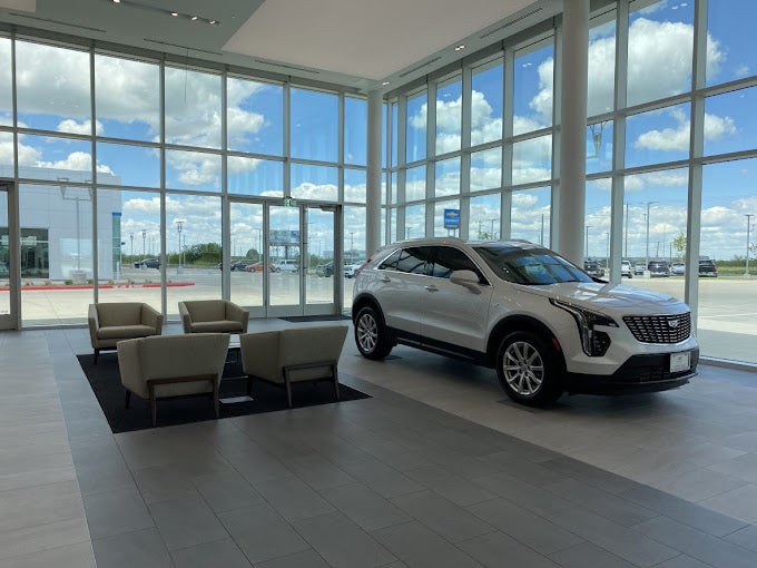 Inside Platinum Cadillac